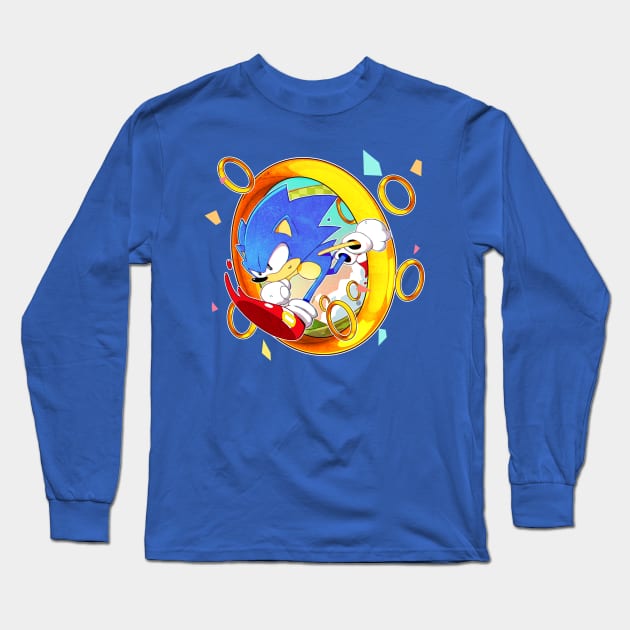 Sonic2022 Long Sleeve T-Shirt by Rikyo